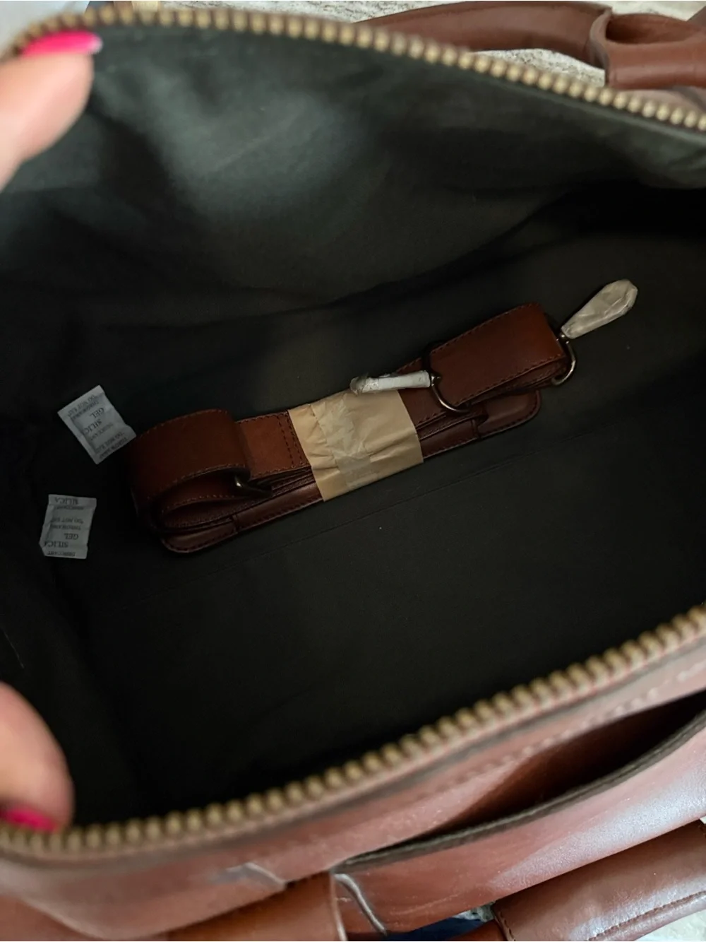 💥 RETIRED Tecovas Brown Genuine Leather Weekender Bag